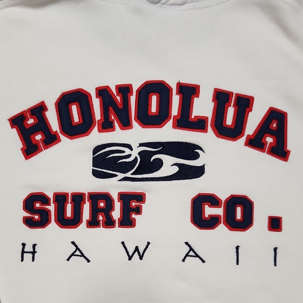 Honolua Surf Co. White Hoodie - Picture 3 of 4